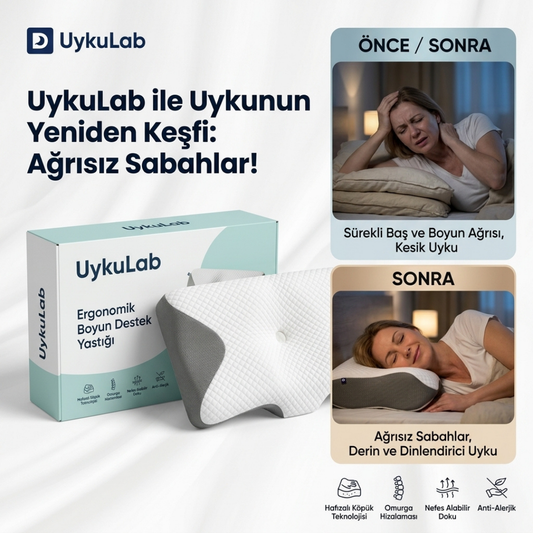 UykuLab Ergonomik Yastık